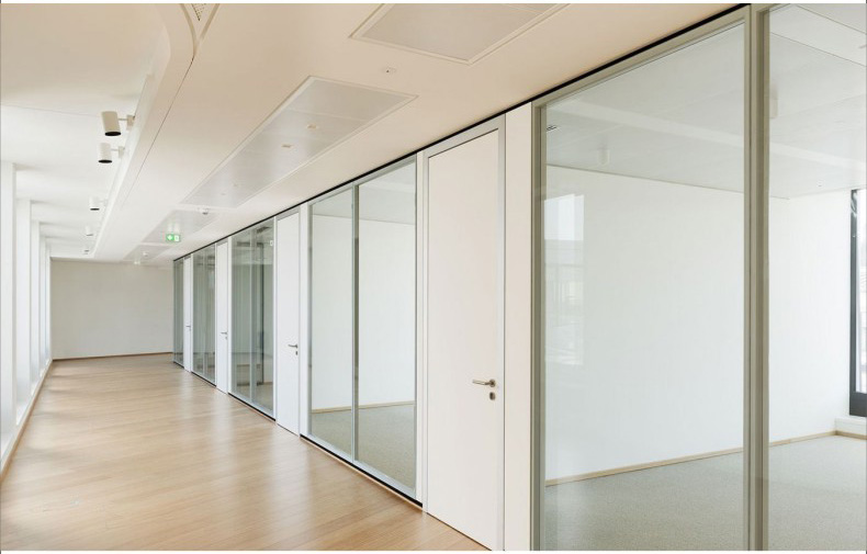 雙層玻璃隔斷效果