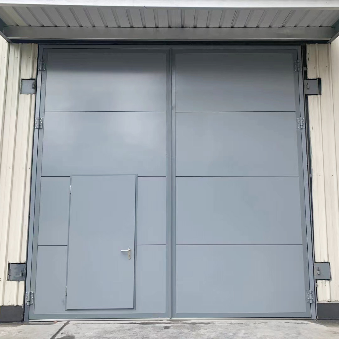 鋼質(zhì)超大平開門