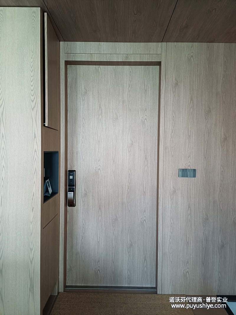 諾沃芬雙色入戶門